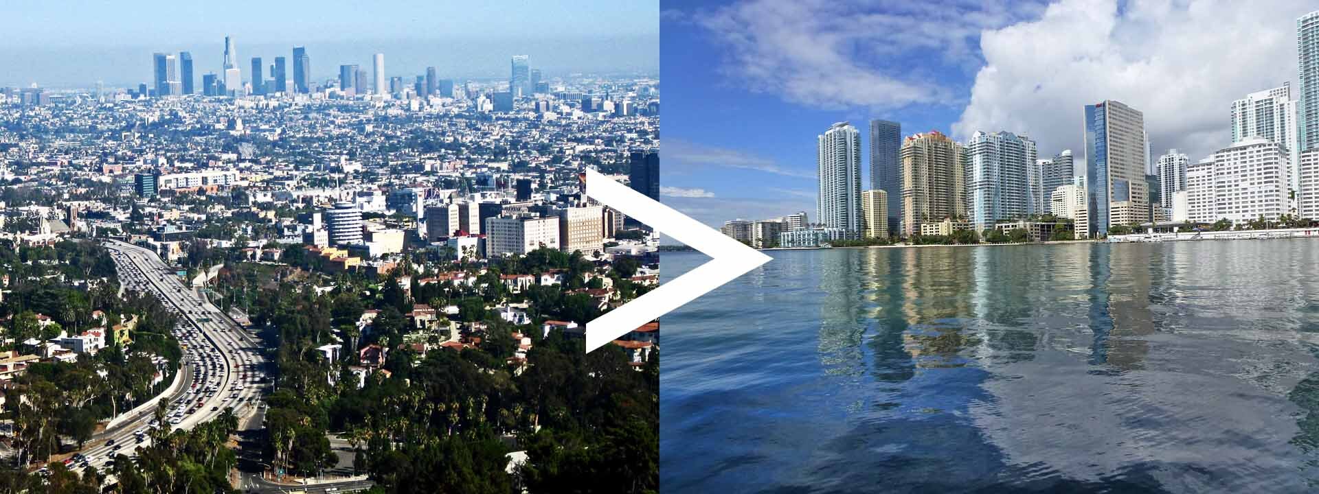 Auto Transport from California to Florida California to Florida Auto Transport